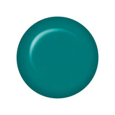 Circular color patch of ibd Just Gel Polish Diner Darling showing its muddy teal color